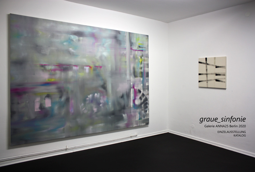 Galerie ANNA25 graue sinfonie Bernhard Paul