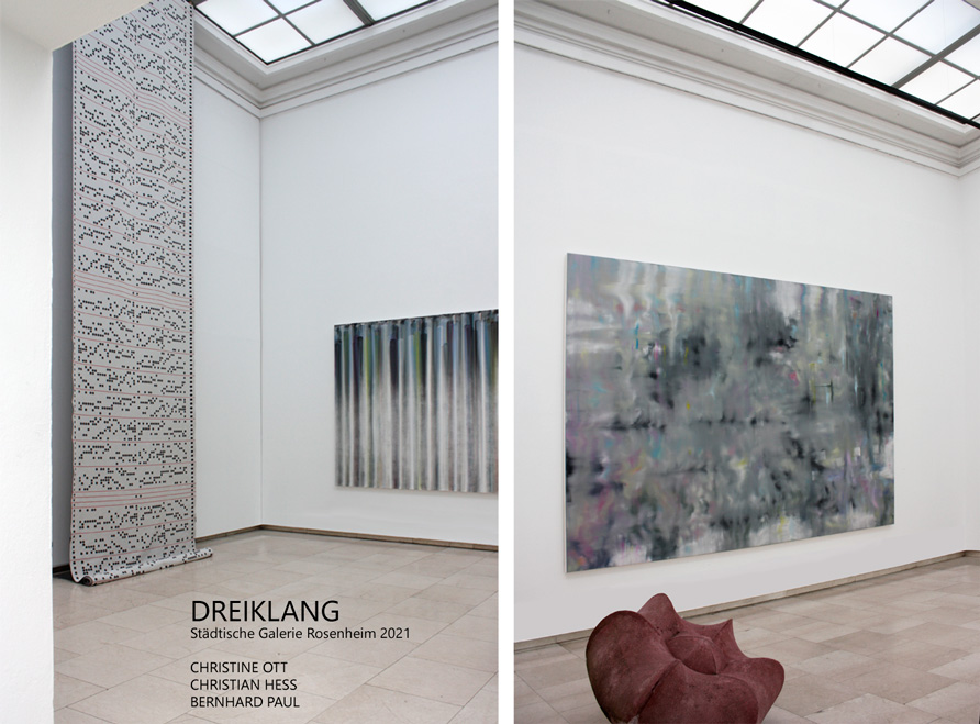 Dreiklang Städtische Galerie Rosenheim Bernhard Paul